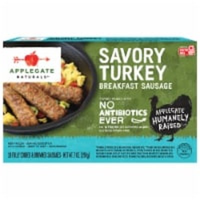 Applegate Farms Breakfast Sausage Savory Turkey 12/7 OZ [UNFI #1225614] [ebt]