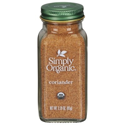 Simply Organic Coriander 6/2.29 OZ [UNFI #3004488] [ebt]
