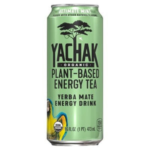 Yachak Organic Yerba Mate Energy Drink Organic Ultimate Mint Yerba Mate 12/16 OZ [UNFI #2752327] [ebt]