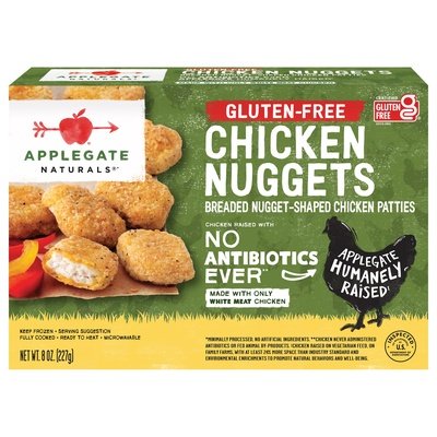 Applegate Farms Chicken Nuggets Gluten-Free 12/8 OZ [UNFI #748681] [ebt]