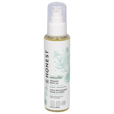 The Honest Co Body Oil Organic Fragrance Free 1/4 OZ [UNFI-CARLISLE #1587807]