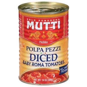 Mutti Roma Tomatoes Baby Diced 6/14 OZ [UNFI #02959336] [ebt]