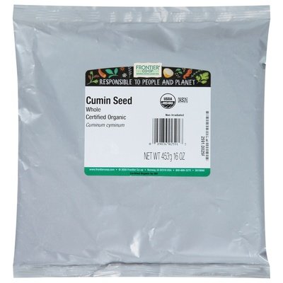 Frontier Nat Prod Co-Op Cumin Seed Whole 1LB [UNFI-CARLISLE #448530] [ebt]