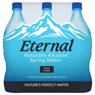 Eternal Spring Water Alkaline 2/6/33.8OZ [UNFI #02303444] [ebt]