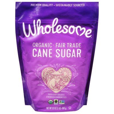 Wholesome Cane Sugar Organic 12/2 LB [UNFI #940353] [ebt]