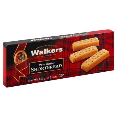 Walkers Shortbread Shortbread Pure Butter 12/5.3 OZ [UNFI #280891] [ebt]