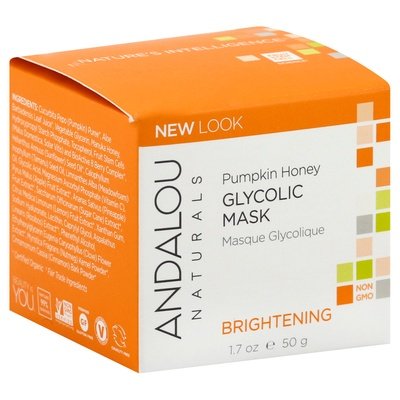 Andalou Naturals Glycolic Mask Pumpkin Honey Brightening 1/1.7 OZ [UNFI-CARLISLE #787499]