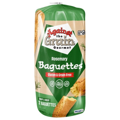 Against The Grain Baguettes Gluten Free Fresh Rosemary 12/15 OZ [UNFI #0851238] [ebt]