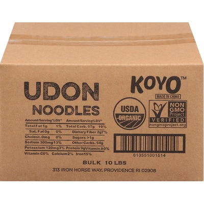 Koyo Noodles Udon 10 LB [UNFI-CARLISLE #0171132] [ebt]