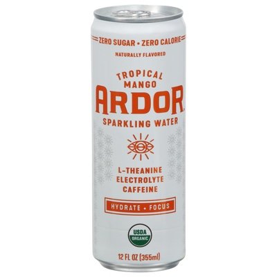 Ardor Sparkling Water Sparkling Water Tropical Mango 12/12 OZ [UNFI #2816353] [ebt] D