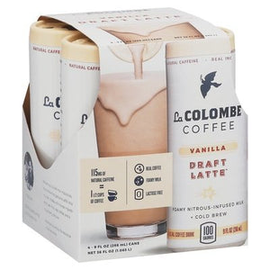 La Colombe Real Coffee Drink Vanilla 4/4/9 OZ [UNFI #2565166] [ebt]