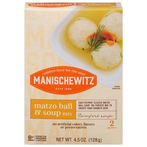 Manischewitz Matzo Ball & Soup Mix 24/4.5 OZ [UNFI #861260] [ebt]