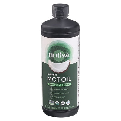 Nutiva Mct Oil Organic 32 OZ [UNFI-CARLISLE #2118594]