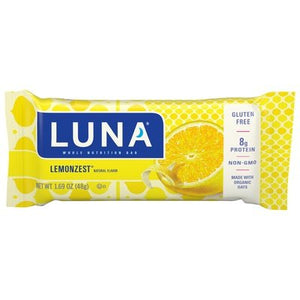 Luna Nutrition Bar Whole Lemonzest 15/1.69Oz [UNFI #0921965] [ebt]