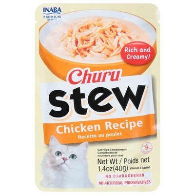 Inaba Cat Food Complement Chicken Recipe Stew 12/1.4 OZ [UNFI-CARLISLE #02958015]
