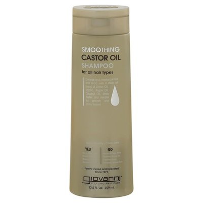 Giovanni Shampoo Smoothing Castor Oil 1/13.5 OZ [UNFI-CARLISLE #2750677]