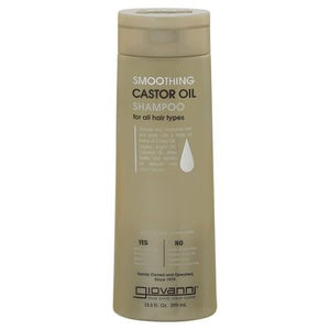 Giovanni Shampoo Smoothing Castor Oil 1/13.5 OZ [UNFI-CARLISLE #2750677]