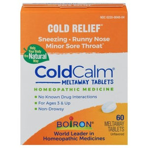Boiron Cold Relief Meltaway Tablets 1/60 TAB [UNFI-CARLISLE #135921]