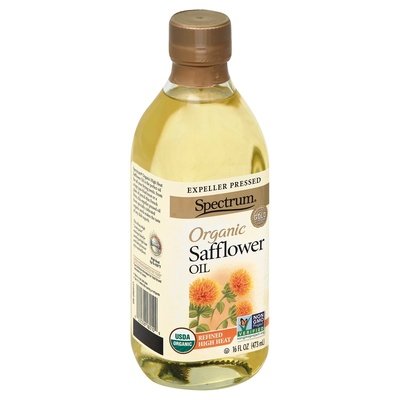 Spectrum Naturals Safflower Oil Organic Refined 12/16 OZ [UNFI #0925578] [ebt]