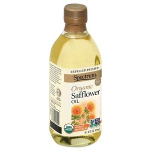 Spectrum Naturals Safflower Oil Organic Refined 12/16 OZ [UNFI #0925578] [ebt]