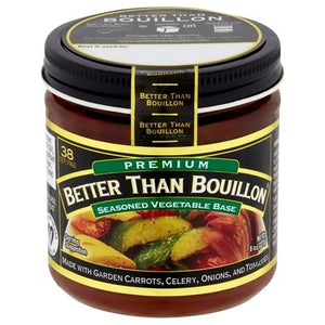 Better Than Bouillon Vegetable Base Seasoned Premium 6/8 OZ [UNFI #901728] [ebt]