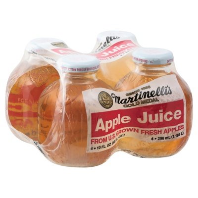 Martinellis Apple Juice 6/4/10 OZ [UNFI #345652] [ebt]