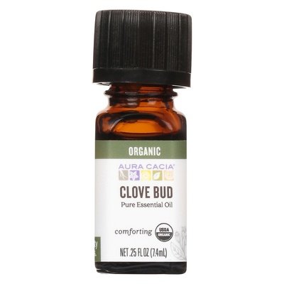 Aura Cacia Pure Essential Oil Comforting Clove Bud 1/.25 OZ [UNFI-CARLISLE #327098]