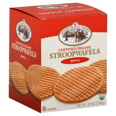 Shady Maple Farms Cookies Stroopwafels Maple 8/8.5 OZ [UNFI #1022151] [ebt]