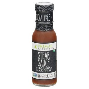 Primal Kitchen Steak Sauce Organic And Sugar Free 6/8.5 OZ [UNFI #2365989] [ebt]