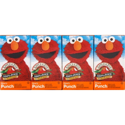 Apple & Eve 100% Juice Elmo's Punch 5/8/125 ML [UNFI #0956094] [ebt]