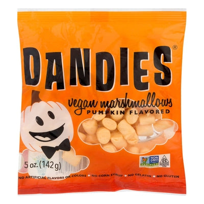 Dandies Marshmallows Vegan Pumpkin Flavored 10/5 OZ [UNFI-CARLISLE #2586097] [ebt]