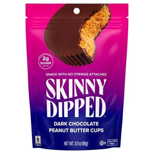 Skinnydipped Peanut Butter Cups Dark Chocolate 10/3.17 OZ [UNFI #2699494] [ebt]
