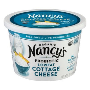 Nancys Springfield Creamery Cottage Cheese 2% Milkfat Min Lowfat Organic 6/16 OZ [UNFI #280636] [ebt]