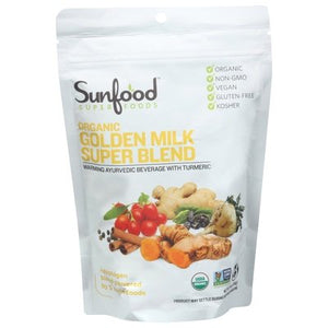 Sunfood Golden Milk Super Blend Organic 1/6 OZ [UNFI-CARLISLE #2308922] [ebt]