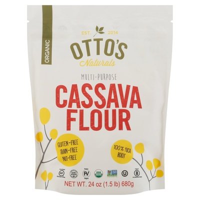 Ottos Naturals Cassava Flour Organic Multi-Purpose 6/1.5 LB [UNFI #2725406] [ebt]