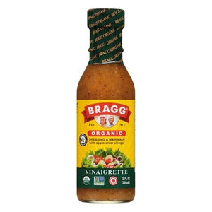 Bragg Dressing & Marinade Organic Vinaigrette 6/12 OZ [UNFI #1417377] [ebt]