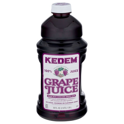 Kedem 100% Juice Grape 8/64 OZ [UNFI #862870] [ebt]