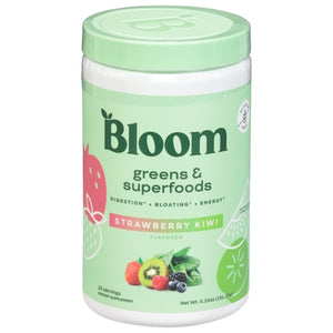 Bloom Greens & Superfoods Strawberry Kiwi 1/5.33 OZ [UNFI-CARLISLE #3121423]