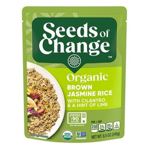 Seeds Of Change Jasmine Rice Organic Brown 12/8.5 OZ [UNFI #2798387] [ebt]