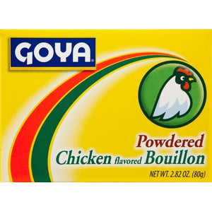 Goya Bouillon Powdered Chicken Flavored 24/2.82 OZ [UNFI #0982553] [ebt]