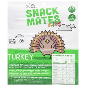The New Primal Meat Sticks Turkey 8/2.5 OZ [UNFI-CARLISLE #1911916] [ebt]