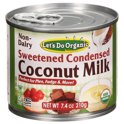 Lets Do Organic Coconut Milk Sweetened Condensed 6/7.4 OZ [UNFI-CARLISLE #1798396] [ebt]