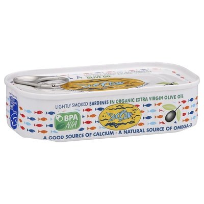 Bela-Olhao Sardines in Organic Extra Virgin Olive Oil 12/4.23 Z [UNFI #2817179] [ebt]