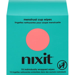 Nixit Wipes Menstrual Cup 15 CT [UNFI-CARLISLE #2876597]