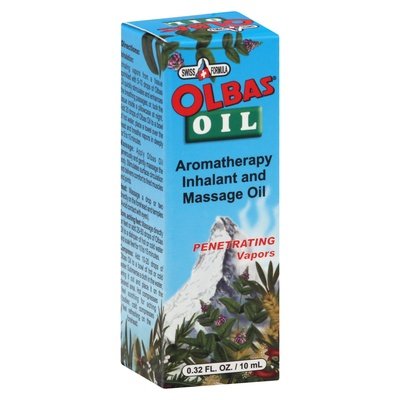 Olbas Inhalant And Massage Oil Aromatherapy Penetrating Vapors 1/.32 OZ [UNFI-CARLISLE #594648]