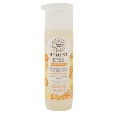 The Honest Co Shampoo + Body Wash Everyday Gentle Sweet Orange Vanilla 1/10 OZ [UNFI-CARLISLE #1812312]