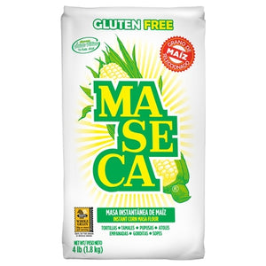 Maseca Corn Masa Flour Gluten Free Instant 10/4 LB [UNFI #02806230] [ebt]