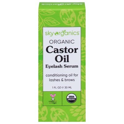 Sky Organics Castor Oil Organic Eyelash Serum 1/1 OZ [UNFI-CARLISLE #2652931]