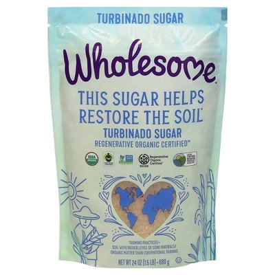 Wholesome Sugar Turbinado 12/24 OZ [UNFI #2915643] [ebt]