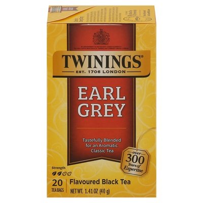 Twinings Black Tea Flavored Earl Grey 6/20 BAG [UNFI #770958] [ebt]